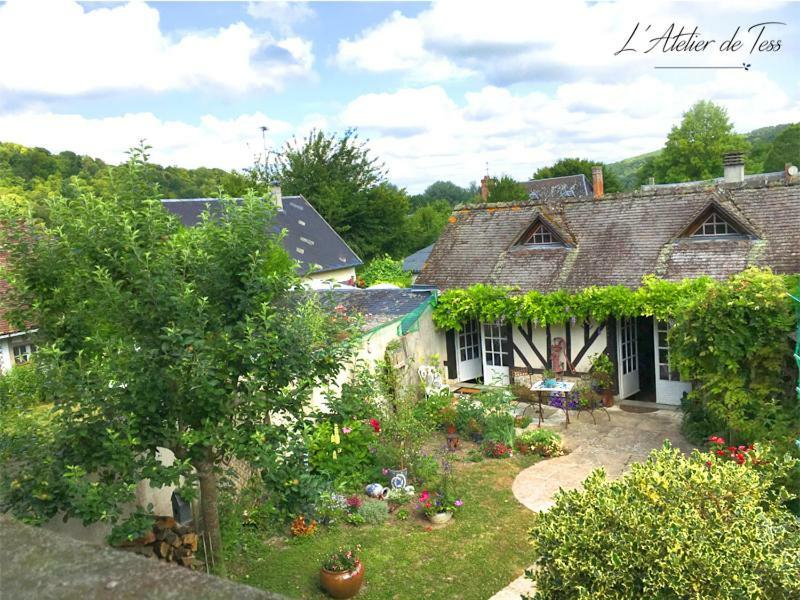 L'Atelier De Tess Bed and Breakfast Le Bec-Hellouin Eksteriør billede